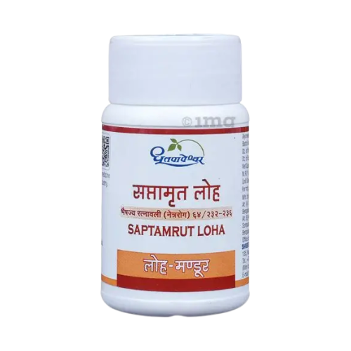 Dhootapapeshwar Saptamrut Loha (60 Tablets)