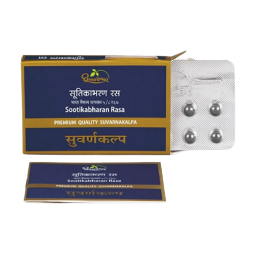 Dhootapapeshwar Sootikabharan Rasa (10Tabs)