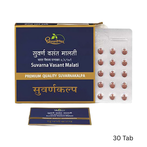 Dhootapapeshwar Suvarna Vasant Malati (30 Tab)