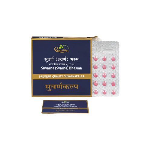 Dhootapapeshwar Suvarna (Svarna) Bhasma (10 Tab)