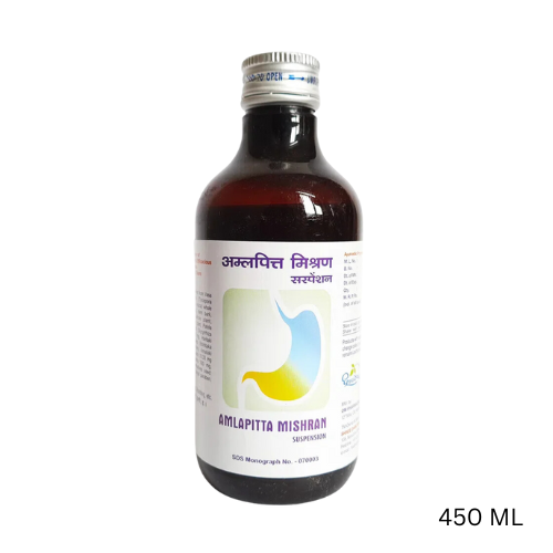 Dhootapapeshwar Amlapitta Mishran Suspension  450 ML