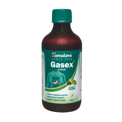 Himalaya Gasex Syrup (Elaichi Flavour) 200 ml