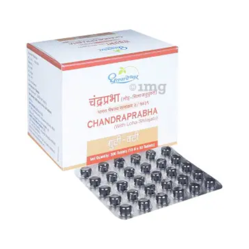 Dhootpapeshwar CHANDRAPRABHA GUGGLU (1000 Tabs)