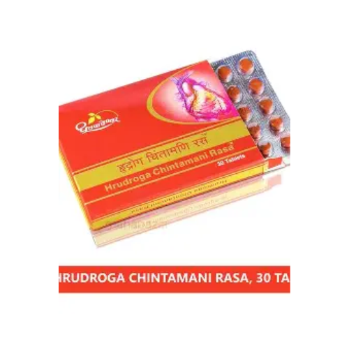 Dhootpapeshwar HRIDYA CHINTAMANI RAS (30 Tabs)