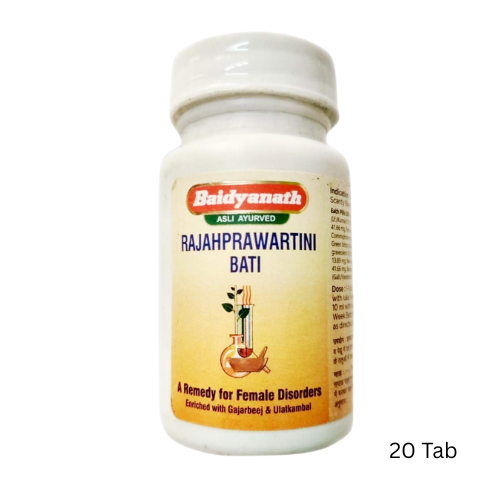 Baidyanath RAJAHPRAVARDINI BATI (20 Tabs)