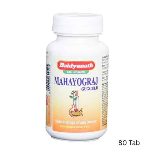 Baidyanath MAHAYOGRAJ GUGGULU (80 Tabs)