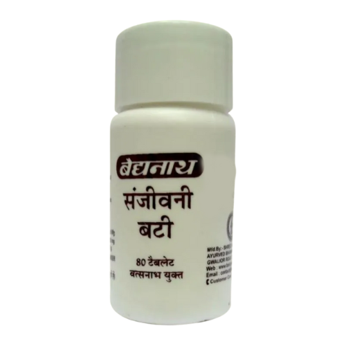 Baidyanath Sanjivani Bati 80 Tablets
