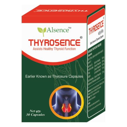 Alsence Thyrosence Capsules (Old name Thyrosure) 30 Caps