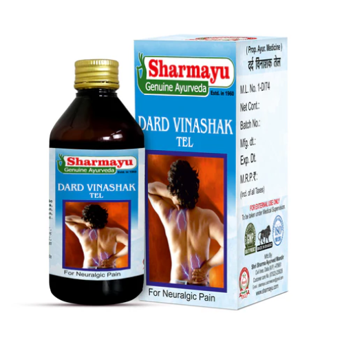Buy Sharmayu Dard Vinashak Tel – Ayurvedic Pain Relief Oil
