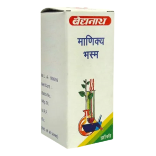 Baidyanath Manikya Bhasma 2.5 GM
