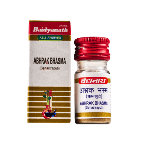 Baidyanath Abhrak Bhasma Shahtraputi 1gm