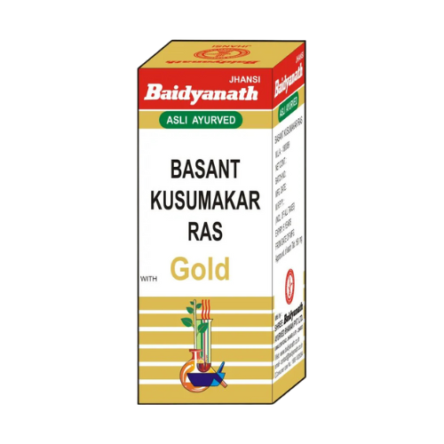 Baidyanath Basant Kusumakar Ras (Sw.Mo.Am.Yu.)  25 Tab