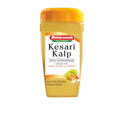 Baidyanath Kesari Kalp Royal Chyawanprash – Premium Ayurvedic Immunity & Energy Booster with Gold, Silver & Saffron