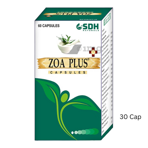 Shree Dhanwantri Herbals  ZOA PLUS 30 Cap
