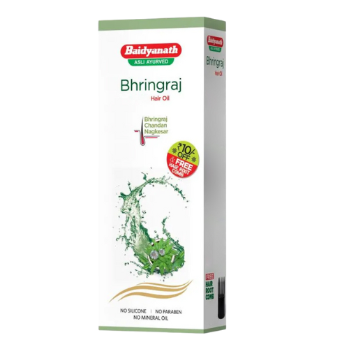 Baidyanath Bhringraj Herbal Hair Oil 100ml – Ayurvedic Solution for Hair Fall & Scalp Nourishment