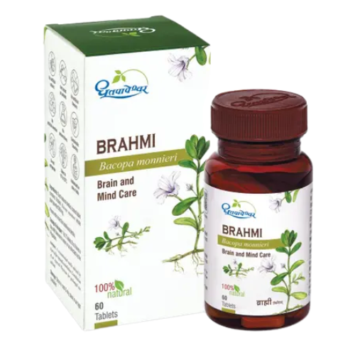 Dhootpapeshwar Brahmi Tablets ( 60 Tab )