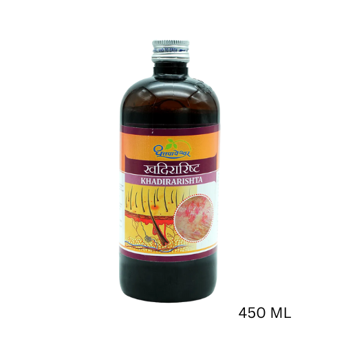 Dhootpapeshwar Khadirarishta 450 ML