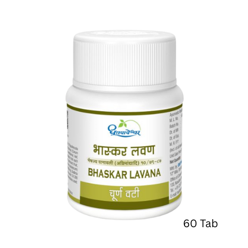 Dhootpapeshwar Bhaskar Lavana Choorna Vati (60 Tablets)