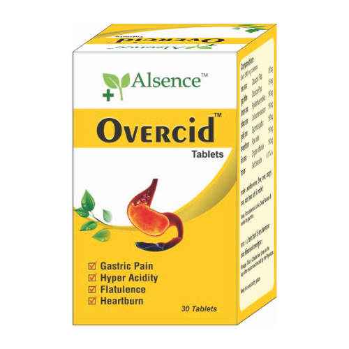 Alsence Overcid Tablets 30 Tablets