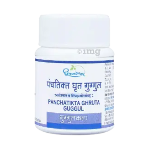 Dhootapapeshwar Panchatikta Ghruta Guggul (60 Tabs)