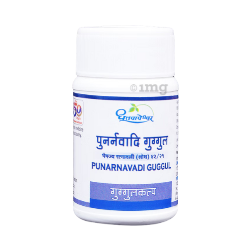 Dhootapapeshwar Punarnavadi Guggul (60 Tabs)