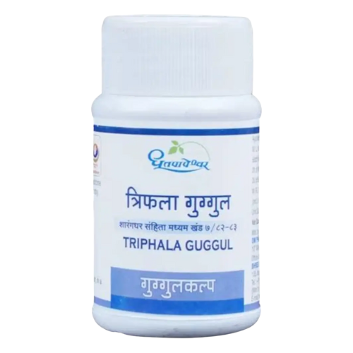 Dhootapapeshwar Triphala Guggul (60 Tabs)