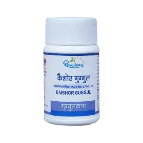 Dhootapapeshwar Kaishor Guggul (60 Tabs)