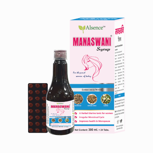Alsence Manaswani Syrup 300ml + 24tab