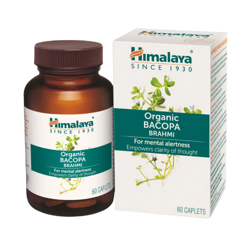 Himalaya Organic Bacopa (Brahmi) 60 Cap