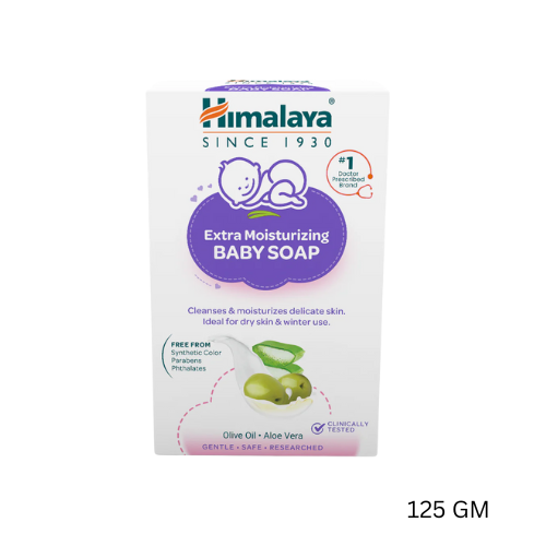 Himalaya Extra Moisturizing Baby Soap 125 GM