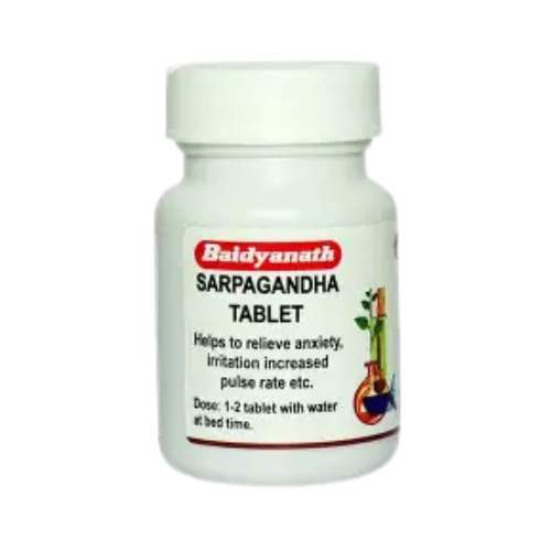 Baidyanath SARPAGANDHA TABLET (50 Tabs)