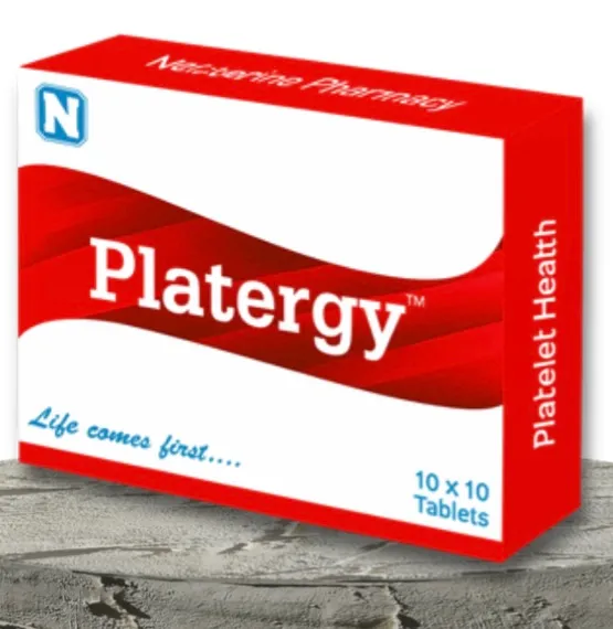 Nectarine Ayurveda Pvt. Ltd. PLATERGY 10 Tablets