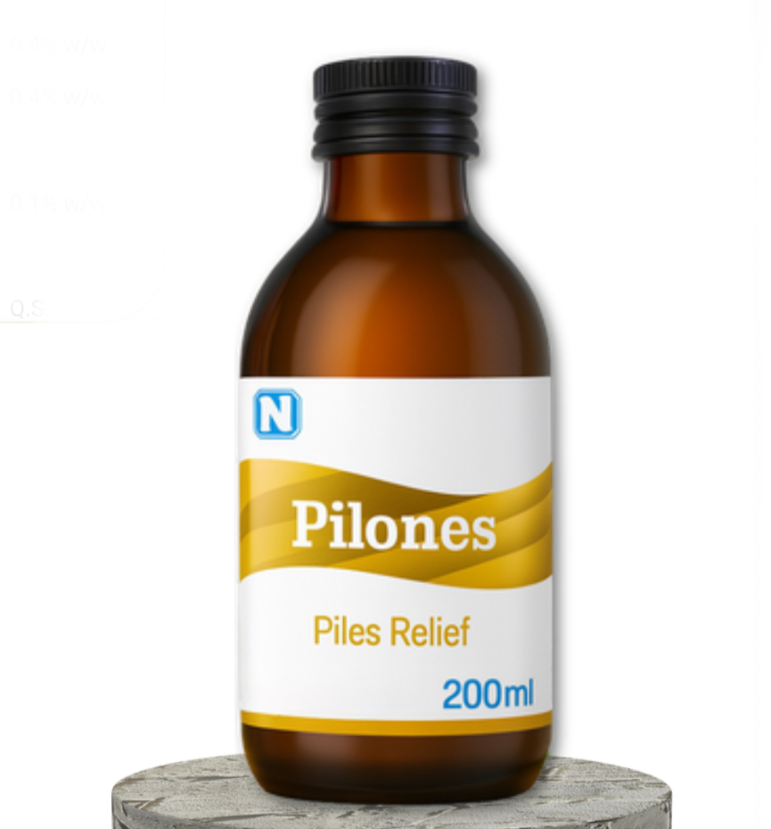 Nectarine Ayurveda pvt.ltd  PILONES LIQUID 200ML