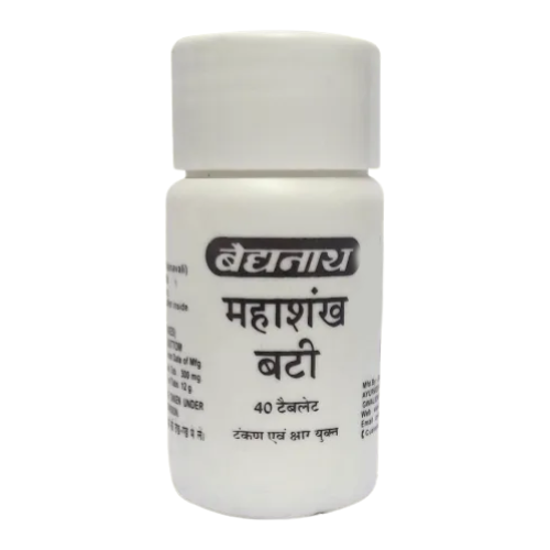 Baidyanath Mahashankh Bati 40 Tablet