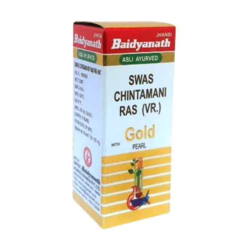 Baidyanath Swaschintamani Ras(Bri.) 25 Tab