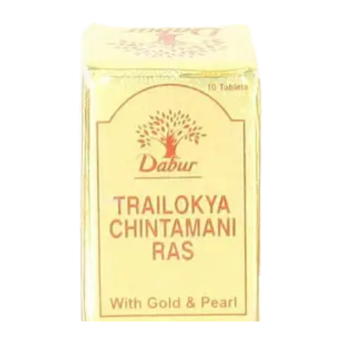 Dabur TRILOKYA CHINTAMANI RAS 10 Tab
