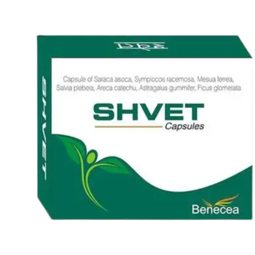 Shree Dhanwantri Herbals  SHVET CAPSULE JAR  500 Cap