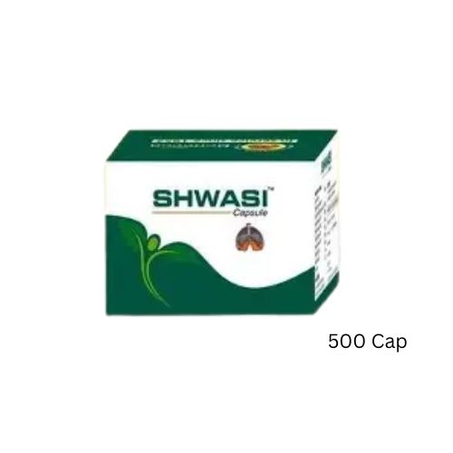 Shree Dhanwantri Herbals SHWASI Capules (500 Cap)