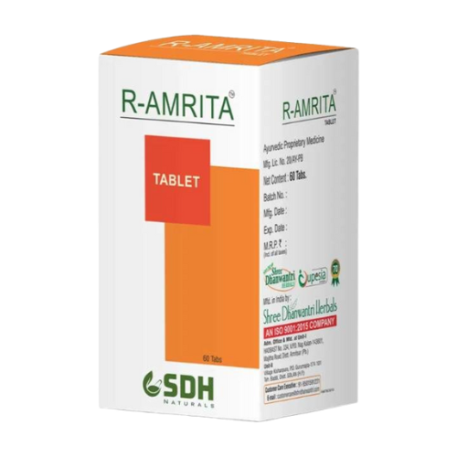 Shree Dhanwantri Herbals R AMRITA 60 Tab