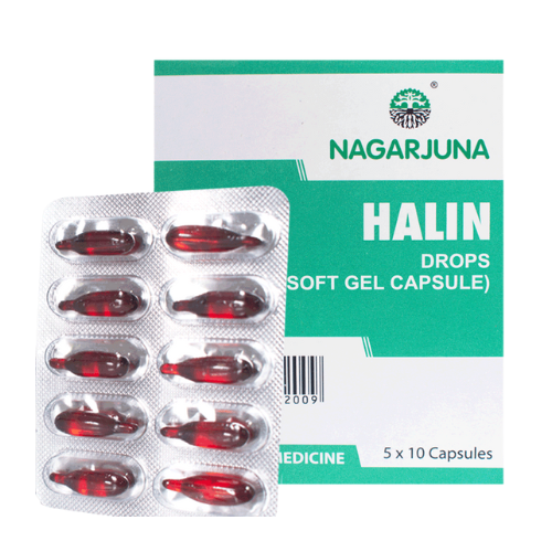 Nagarjuna Ayurveda HALIN  10 Cap